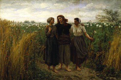 Retour des champs, 1871 - Jules Breton